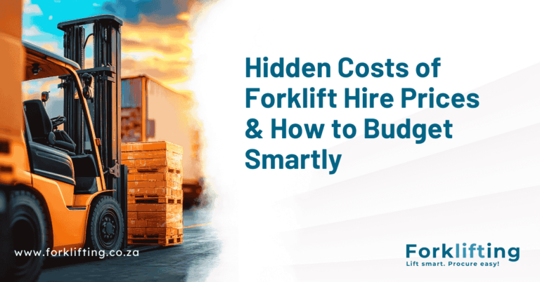 hidden costs in forklift hire prices