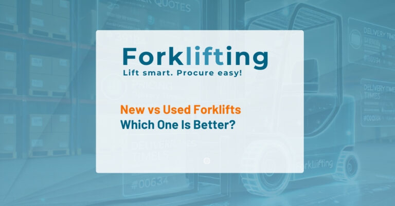 new vs used forklifts which is better